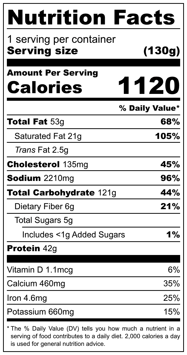 FOUNDATION Survival, Spicy Italian Pork Sausage Risotto, 130g