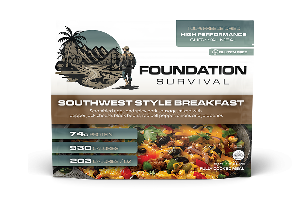 FOUNDATION Survival, Southwest Style Breakfast, 130g