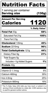 FOUNDATION Survival, Spicy Italian Pork Sausage Risotto, 130g